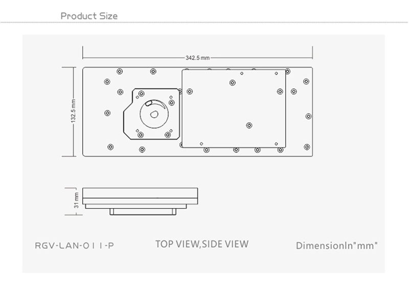 BYKSKI RGV-LAN-O11-P Акриловая – обзор и цена Distro Plate Ddc Pump Combo